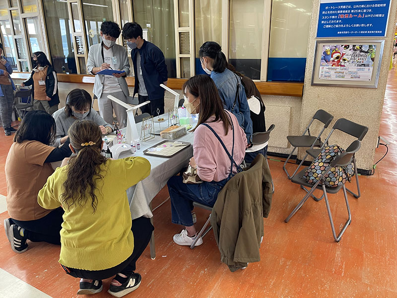 ワークショップで接客をした日